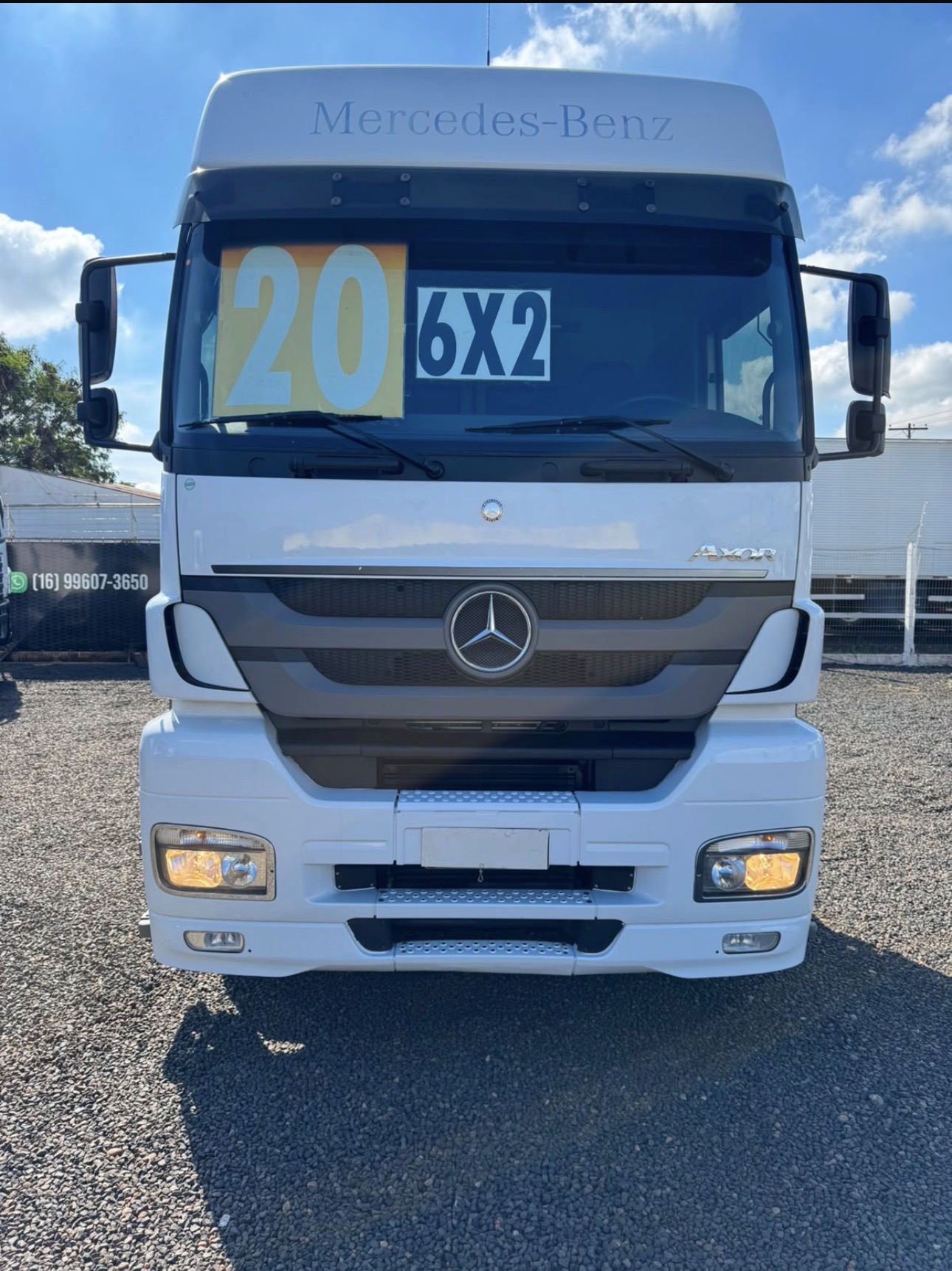 MERCEDES-BENZ AXOR 2544 6X2 – 2020